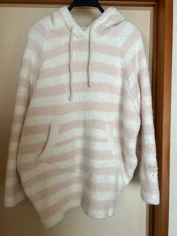 젤라또피케 젤라피케 룸웨어 스트라이프 후드티 복슬복슬 파자마