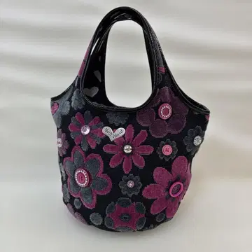 Think Bee! ANA 오리지널 베리니 백 꽃무늬 작은 토트