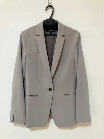 [ 새상품급 ] INDIVI 테일러드 자켓 그레이지 S