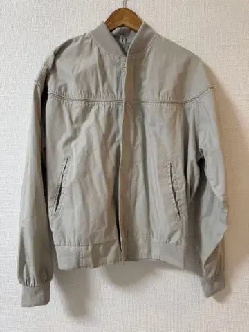 WINDBREAKER 라이트 그레이 점퍼 L 사이즈