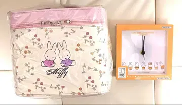 미피 거울 포함 화장품 박스 탁상 아크릴 시계