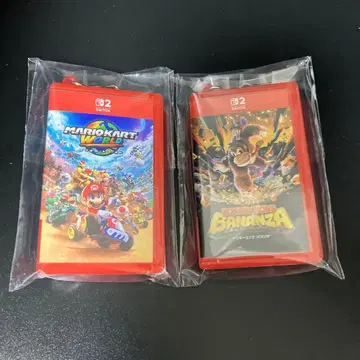 Switch2 소프트 키링 마리오 카트 월드 동키콩 바나나