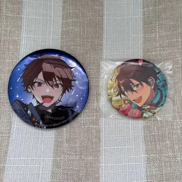 모리사와 치아키 캔뱃지 2종