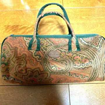 에트로 페이즐리 무늬 미니 보스턴