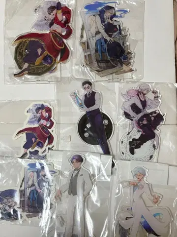 가치코이 넨챠쿠쥬 미츠쿠리 긴가 아크릴 스탠드 스티커