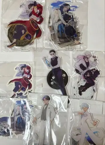 가치코이 넨챠쿠쥬 미츠쿠리 긴가 아크릴 스탠드 스티커