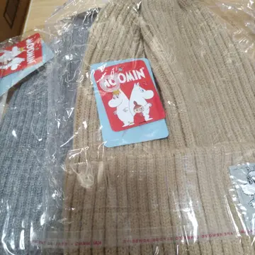 라스트 무민 니트 모자 2개 세트