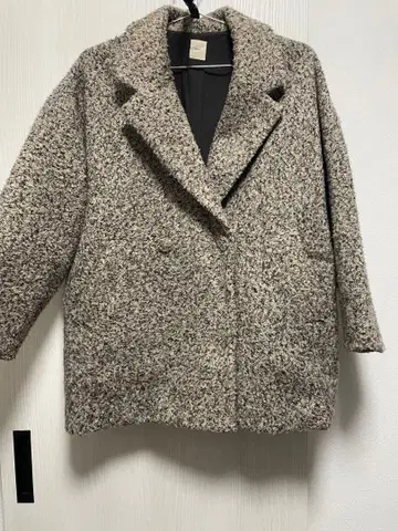 나이로 나이로 부클 볼륨 숏코트 블랙 베이지