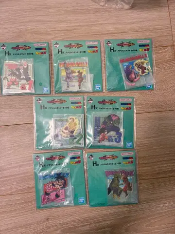 드래곤볼 Z 아크릴 스탠드 7세트