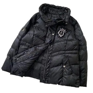 새상품급 VALENZA 바렌자 로고 와펜 다운 자켓 44