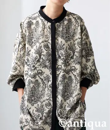 patterntorso 토와르 드 주이 패턴 셔츠 긴팔