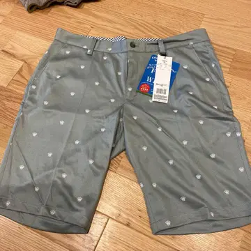 Callaway 크라운 패턴 그레이 숏팬츠 LL