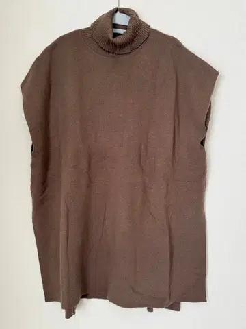 JOURNAL STANDARD 브라운 터틀넥 니트 베스트