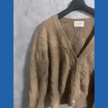 UNITED ARROWS 숏 가디건 니트 브라운