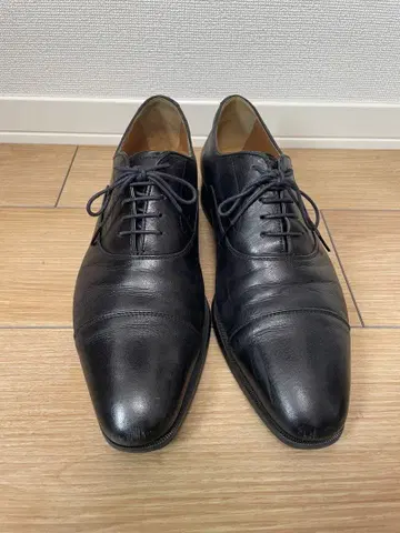 ORIGIO 블랙 가죽 드레스 신발