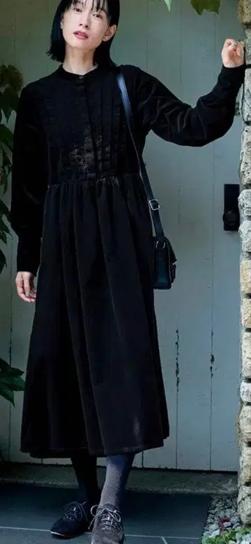 새상품 펠리시모 코듀로이 원피스