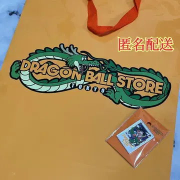 드래곤볼 스토어 도쿄 핀 배지 손오공 쇼핑백 포함!