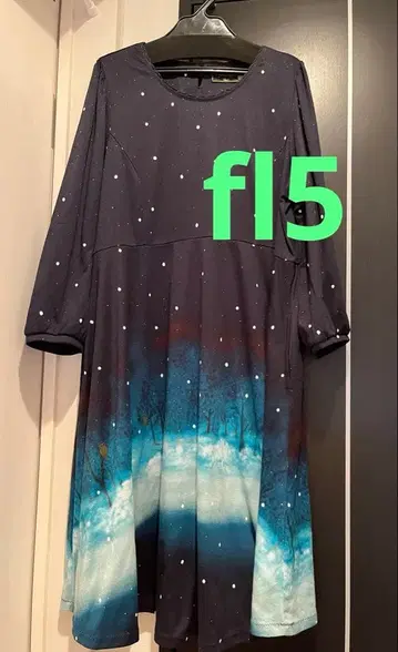 [ 기간 한정 ] 프랑슈리페 fl5 조용한 밤의 호호 원피스