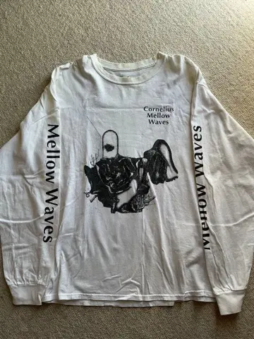 코넬리우스 명반 Mellow Waves 프린트 롱 T