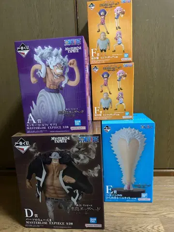 원피스 제일복권 보니 곰 루피 피규어 세트