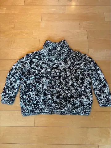 MACPHEE 손뜨개질 니트 스웨터 사이즈 1