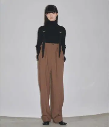 TODAYFUL 서스펜더 하이웨스트 팬츠 38