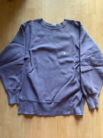 Champion Reverse Weave 트레이닝복 M 퍼플