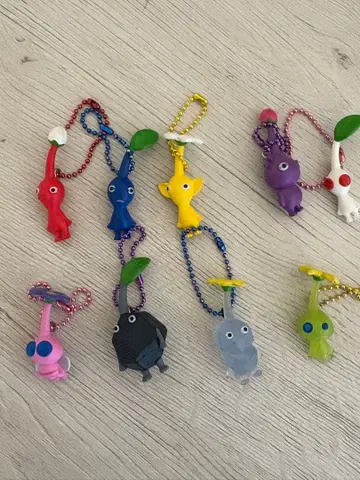 피크민 스트랩 8개 세트