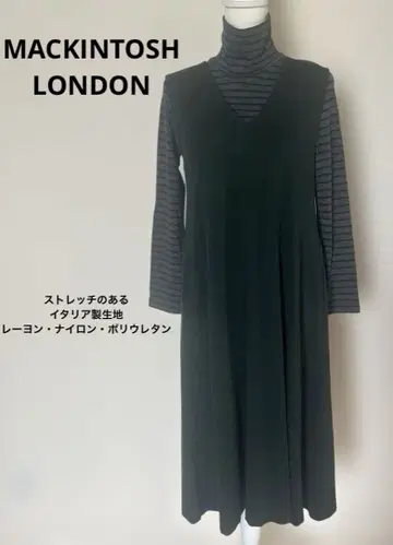 MACKINTOSH LONDON 그린 오버롤 스커트