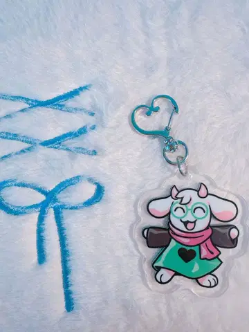 랄세이 아크릴 키링 끈 포함 델타룬