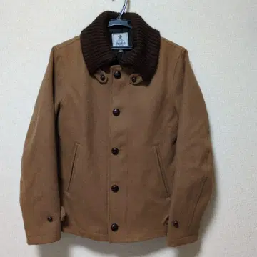 Freak's Store 브라운 울 코트