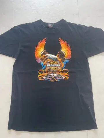 90s 할리데이비슨 T셔츠