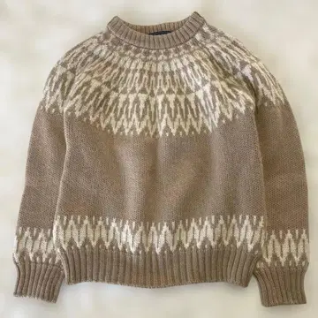 [ 즉시 발송 ] 간지 울렌즈 노르딕 스웨터 니트 울 100%