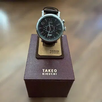 TAKEO KIKUCHI 크로노그래프 손목시계