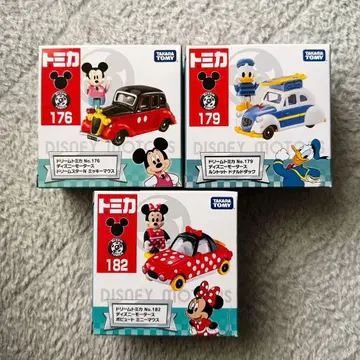토미카 드림토미카 디즈니 모터스 3대 세트