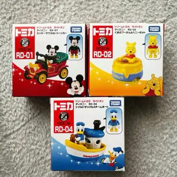 토미카 디즈니 드림 미니카 3대 세트