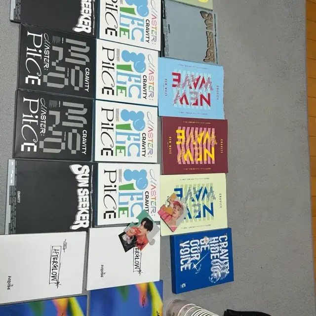 크래비티 앨범,굿즈 판매