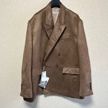 [새상품] 엔지니어드 가먼츠 더블 브레스트 자켓 페이크 스웨이드