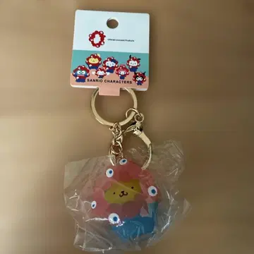 산리오 미야쿠미야쿠 아크릴 키링 폼폼푸딩