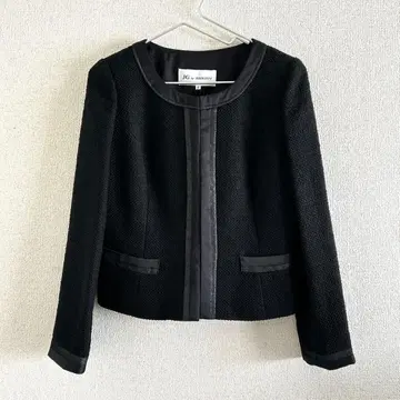 [ 택 포함 ] 저스길리티 트위드 노카라 자켓 세레모니