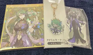 구치츠보 아크릴 키링 아크릴 스탠드 색지 세트 에이다