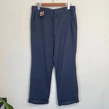 60s 70s CORBIN 울 슬랙스 빈티지 구제 의류 노턱