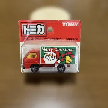 토미카 크리스마스 버전 패널 트럭