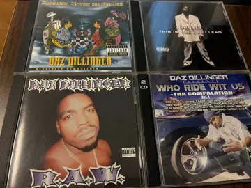 Daz Dillinger 4장 세트 Hip Hop