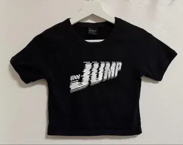 BLACKPINK JUMP 크롭 T셔츠 (BLACK)