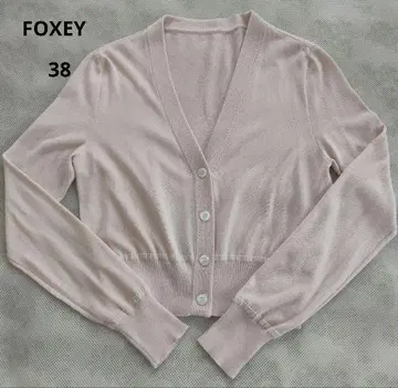 FOXEY 가디건 핑크