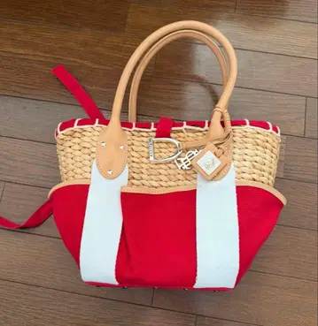 랄프 로렌 바스켓백