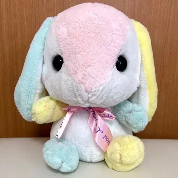 포테우사 롯삐 캔디짱 JB 봉제 인형 택 포함 파스텔 토끼
