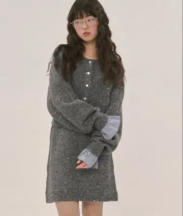 loin nuit 스팽글 셋업