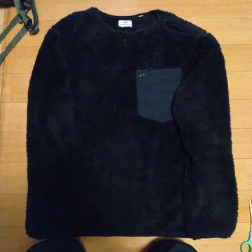 UNIQLO 엔지니어드 가먼츠 플리스 풀오버 09 Black L